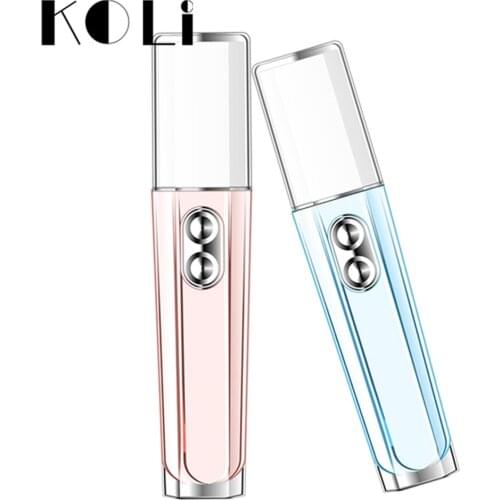 KOLI Double spray Face Sprayer Cool Mist Facial Steamer Deep Hydrating Portable Face Steaming Device Humidification Atomization