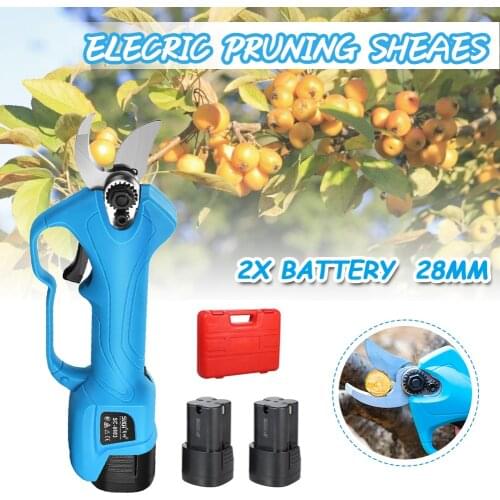 Electric Pruning Shears Cordless Pruning Shears Fruit Tree Branch Trimmer Cutter Scissors Garden Power Tool VIP CSV