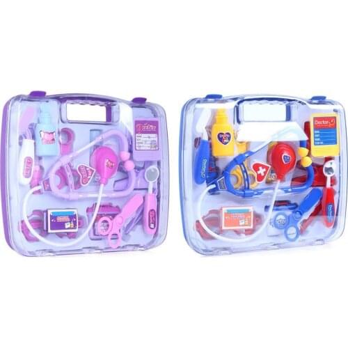 14Pcs/Set Medical Kit Simulation Educational Model Toy Hospital Doctor Nurse Pretend Role Play Toy Christmas Gift for Kids