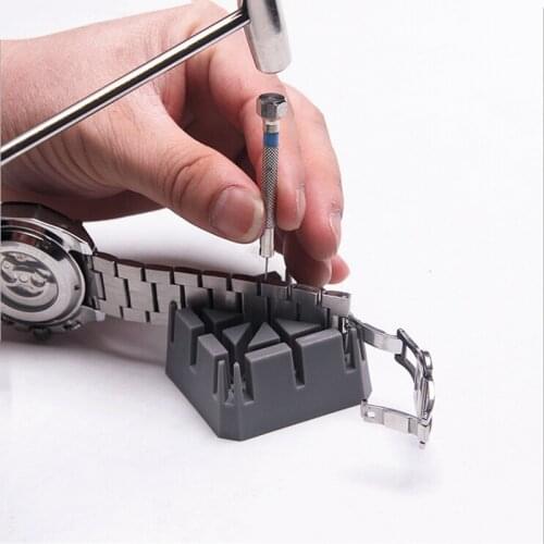 Professional Metal Adjustable Watch Band Bracelet Link Remover Pin Wrist Strap Repair Tool Set