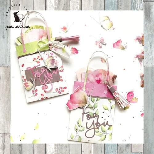 Panalisacraft Hand Bag Metal Cutting Dies Craft Dies Scrapbooking Card Making Album Embossing Stencil Die Cut