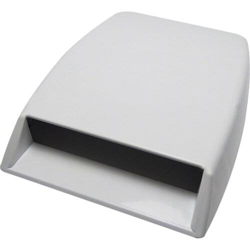 2PCS Car Air Inlet Fake Air Vent Decoration Hood Scoop Gill Simulation Shark Air Vent Decoration Air Vent