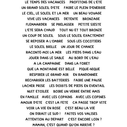 Words Transparent Clear Stamps for DIY Scrapbooking/Card Making/Kids Christmas Fun Decoration Supplies ST07543