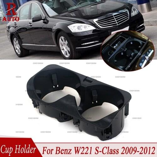 R-AUTO Centre Console Drinks Cup Holder Replacement Drink Water For Mercedes-Benz S Class W221 2009 2010 2011 2012 A2218130014