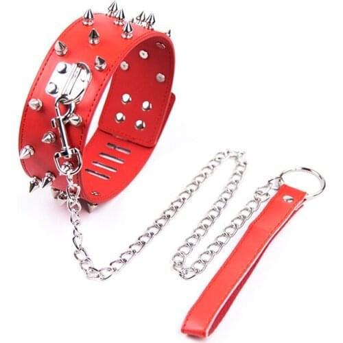 Sex Toys Bondage Necklace Erotic Fetish Neck Ring Flirt BDSM Bondage Collar Adult Games For Couples Women Sex Toys