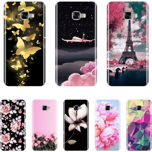 TPU Phone Cases For Samsung Galaxy C5 C7 C9 Pro Case Silicone Fashion Soft Back Cover For Samsung Galaxy C5 C7 C8 Phone Case