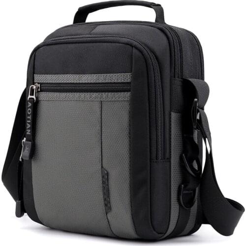 Mens Shoulder Bag High Quality Boys Crossbody Bag Man Messenger Bag Nylon Waterproof male Handbags light bolsas