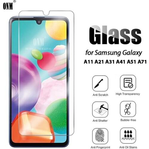 Tempered Glass For Samsung Galaxy A11 A21 A31 A41 A51 A71 Screen Protector For Galaxy A11 A21 A31 A41 A51 A71 Protective Glass