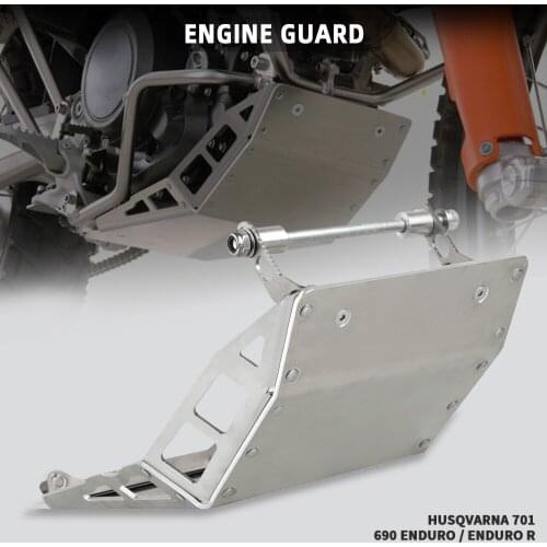 Motorcross Engine Base Chassis Protection Cover Skid Plate For Husqvarna 701 All years Motorcycle Front spoiler Engine housing