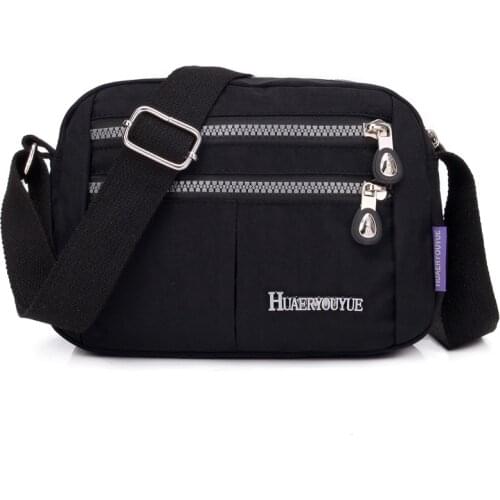 Womens Messenger Bags Small Ladies Nylon Handbag Travel Casual Tote Shoulder Female High Quality Multi-pocket Crossbody Bag