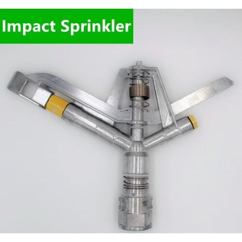 1"(DN25) Zinc Alloy Rotary Rocker Arm Metal Nozzle Watering Sprinkler For Garden Lawn Sprayer Mirco Irrigation P106