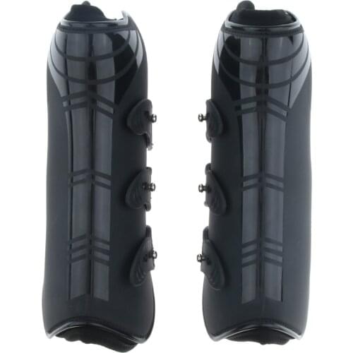 1 Pair Horse Leg Boots Hind Front Leg Tendon Protect Wraps Equestrian Wear Equipment For Horse