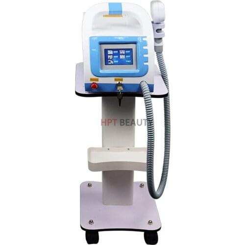 1064nm & 532nm Q Switched ND Yag Laser Tattoo Removal Machine Black Doll Carbon Peel Skin Whitening Rejuvenation Beauty Device