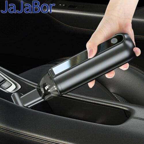 JaJaBor Car Vacuum Cleaner Wireless Portable Handheld Auto Vaccum 6000Pa High Suction Car Home Cleaning Wet Dry Vacuum Cleaner