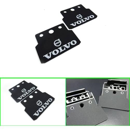 Mudguard Metal Decorative Cover for 1/14 Tamiya RC Truck Trailer Tipper Volvo FH16 750 Car Diy Parts