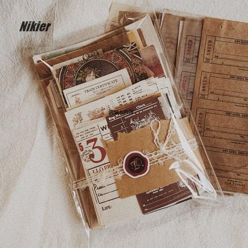 230Sheets Retro Note Vintag Decoration Stationery Sticker Memo Diary Planner Scrapbooking Material Decoration Paper Diy Journal