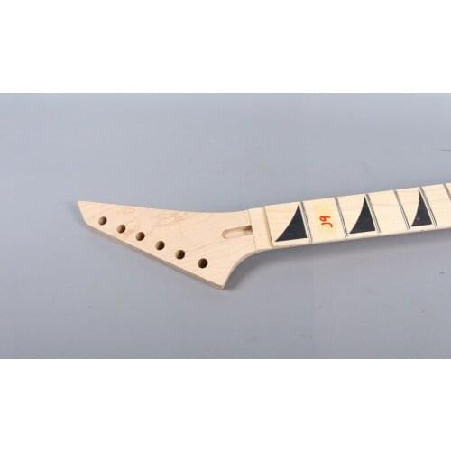 24 fret guitar neck 25.5inch Maple Guitar Fretboard Shark Fin Inlay Jackson