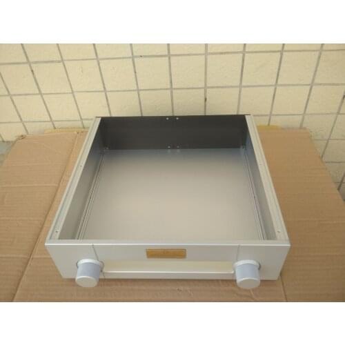 Goldmund All aluminum amplifier chassis / Preamplifier case / AMP Enclosure /DIY box (320 *90*308mm)