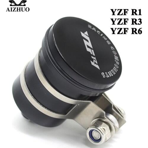 Motorcycle Oil Fluid Cup Fluid Reservoir Cup FOR YAMAHA YZF R1 1999-2003 YZF R3 2015-2017 YZF R6 2005-2016 With