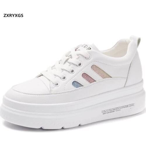 Best Sale New Fashion Autumn Shoes Casual Sneakers Non-slip Platform Increased Within High Heel Shoe Light Comfortable Shoes