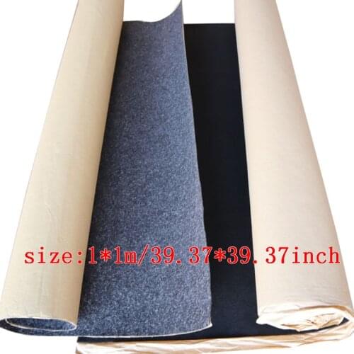 2021 New 1x1m Subwoofer Speaker Felt Flannel Sound-absorbing DIY Self-adhesive Cloth