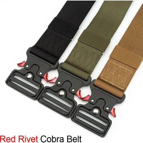 Drop Shipping Military Camping Belt Tactical Emerson Outdoor Heavy Duty Training Waistband Outdoor Belt Men Nylon Quick Release