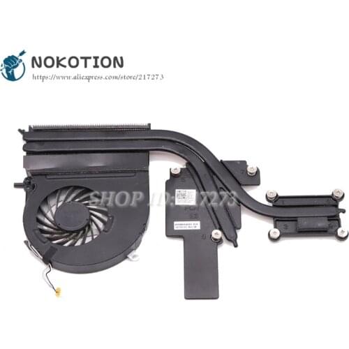 NOKOTION CN-0G5GGV 0G5GGV G5GGV Radiator For Dell XPS 15z L511z laptop heatsink cooling fan