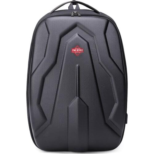 Fashion Men Backpack EVA Hard Case Back Pack Business Laptop Usb Charging Bag Male Outdoor Bagpack Luggage Backpack Waterproof