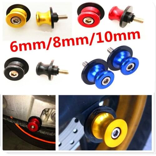 6mm 8mm 10mm Spools Sliders motorcycle Swingarm Spool slider for KTM Duke 1290 SupeR R GT 200 RC200 390 C390 250 690 690