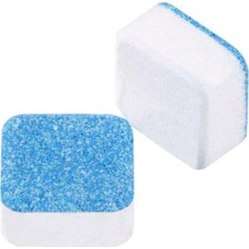 5pcs Washing Machine Slot Special Laundry Cleaning Tablet Effervescent Tablet Effective Decontamination Tablets Clothes Cleaner