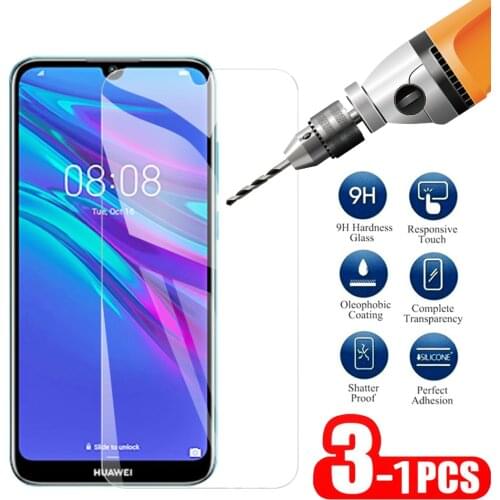 1-3PCS screen protector glasses For Huawei Y6 pro Y5 Y7 prime 2019 Screen Protector Tempered Film For Hauwei y5 y6 pro y7 prime