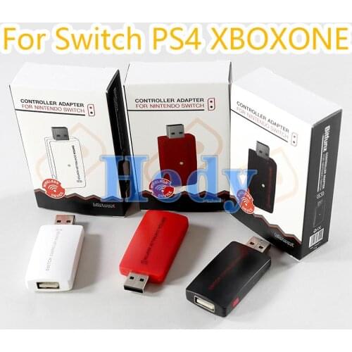 10pcs FOR PS3 PS4 Pro XBOX ONE S X Wireless Bluetooth-compatible USB Converter Adapter FOR NS Switch PS4 XBOXONE Controller