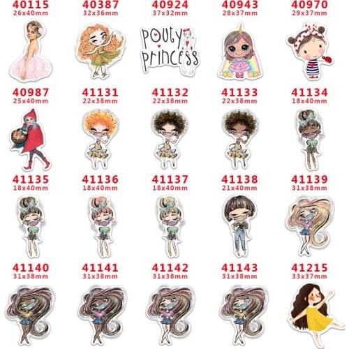 10 Pcs Cartoon Planar Resin Cabochons PR40115