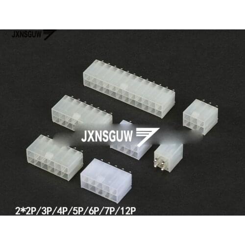 10PCS 5557 Straight needle socket spacing 4.2 Double row pair plug lock connector 2X1P/2X2P/2X3P/2X4P/2X5P/2X6P/2X7P/2X12P