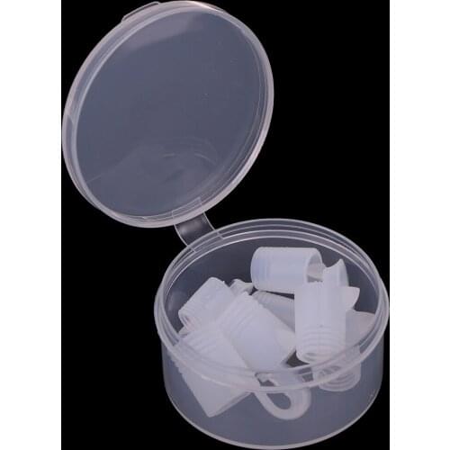 4pcs Sleep Snore Stopper Anti Snoring Devices Nose Vents Nasal Dilators For Better Sleep Aid No Strips Cones with A Plastic Box