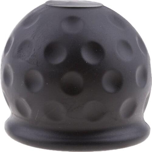 50mm Tow Bar Ball Cover Cap Towing Hitch Caravan Trailer Towball Protect Universal For Car Truck Trailer RV Camper Pickup SUV