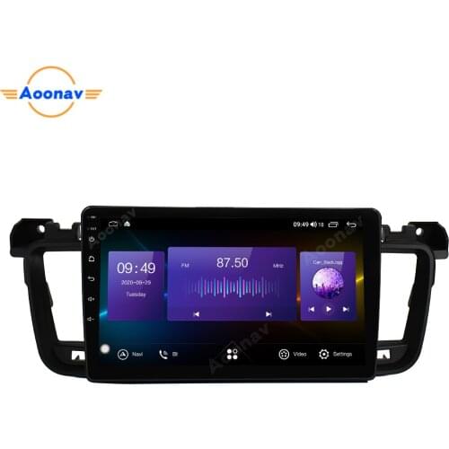 6G+128G Android 10 For PEUGEOT 508 2011 - 2018 Car Radio Multimedia Video Player Navigation GPS 2 din dvd