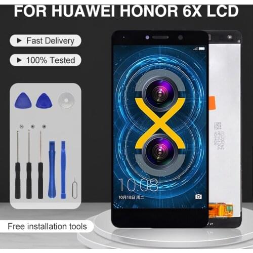 Dinamico Discount GR5 2017 Lcd For Huawei For Honor 6x Lcd BLN-L24 BLN-AL10 BLN-L21 L22 Display Touch Screen Digitizer Assembly