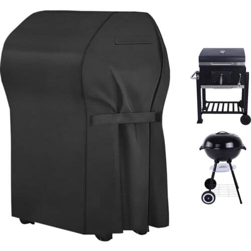 BBQ Cover Waterproof &Heavy Duty Grill Cover 600D Oxford Fabric Large 3-4 Burner Barbecue Cover Rip-Proof Windproof