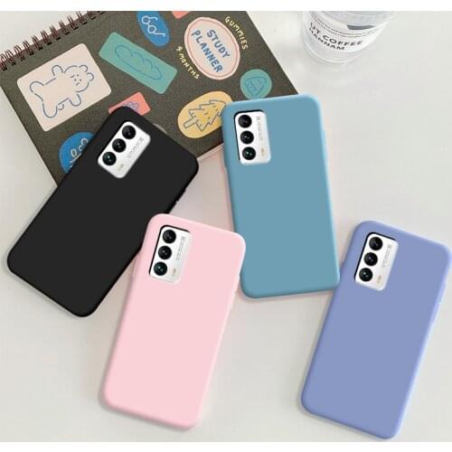 Case For Meizu 18 Case Soft TPU Silicone Case Solid Color Protective Phone Shell For Meizu 18 Back Cover Cases