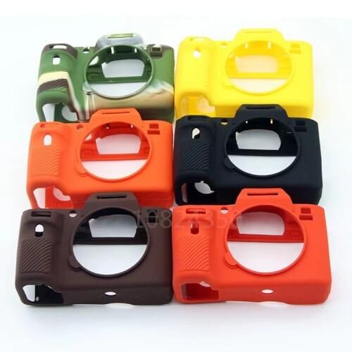 Digital Camera Nice Soft Silicone Rubber Camera case bag Lens bag for SONY A7RII a7ii a7s ILCE-7RM2 Neoprene Soft Lens bag