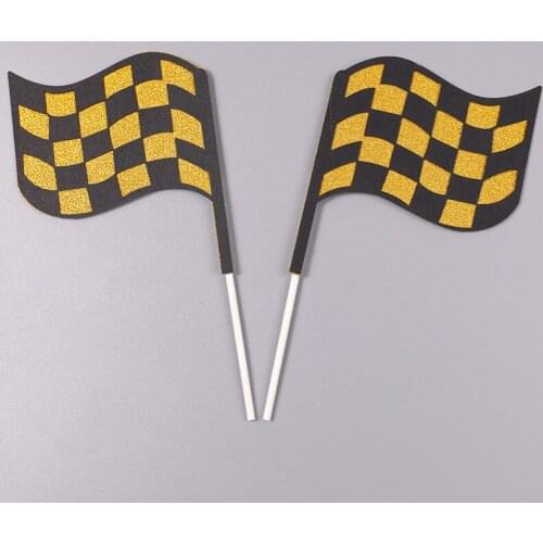 Creative New Racing Car Happy Birthday Cake Decoration Party Favors Cake Decorating Tools Birthday Decoration First Party