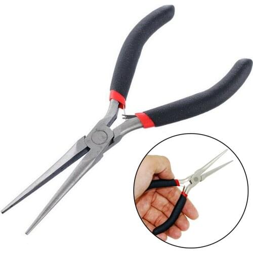Mini Long Needle Nose Pliers Precision Wire Plier Repair Tool Beading Make 150mm For Electronic Industry Repair