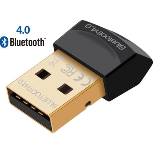Mini USB Bluetooth Adapter V4.0 CSR Wireless Bluetooth Dongle 4.0 Transmitter For Computer PC Laptop Windows 10 8 7 Vista XP
