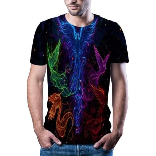 2021 Colorful T-shirt Mens Fun Foam 3d T-shirt Printing Unisex Casual Top Shin Harajuku Short-sleeved T-shirt Off White TShirts