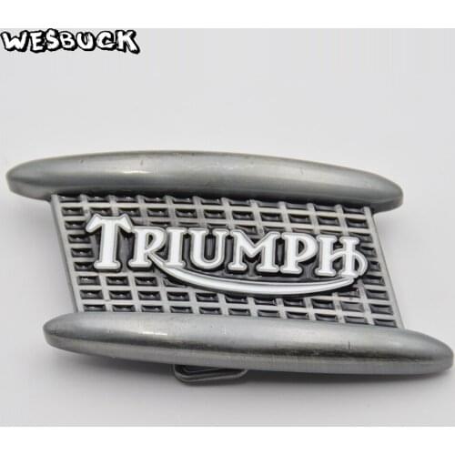WesBuck Brand Fashion belt buckle with pewter finish suitable for 4cm wideth belt