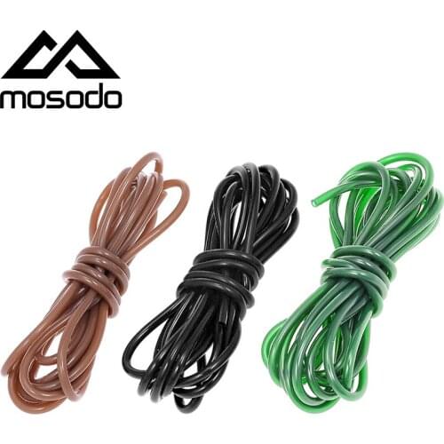Mosodo 20M Carp Fishing Gear DIY Silicone Soft Rigs Tube Sleeve Pretend Fishing Lines For Carp Fishing Tackles Accessories Tool