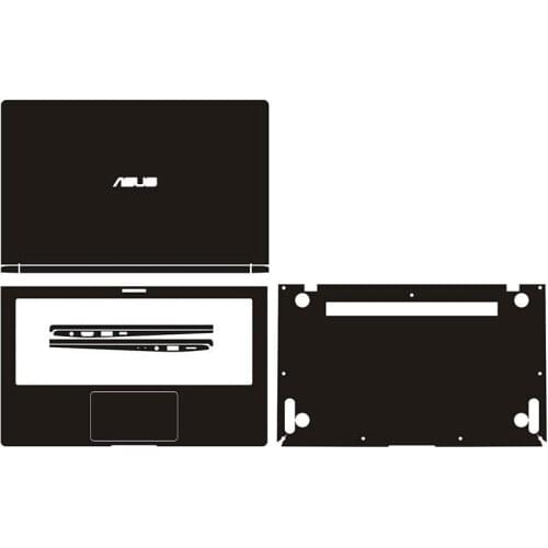 Laptop Carbon fiber Vinyl Skin Sticker Cover For New ASUS ZenBook 13 UX333FA UX333FN UX333F 13.3"