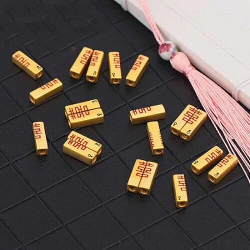 New Arrival Solid 24K 999 Yellow Gold Bracelet Lovers String Bracelet