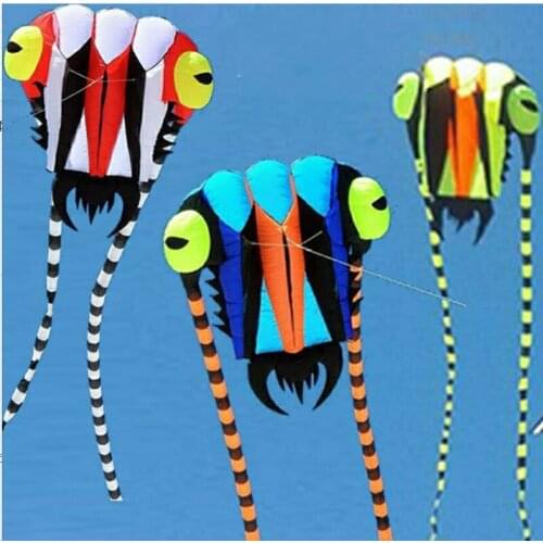 New Arrive Outdoor fun Sports Single Line 2sqm Power Software Trilobites Kite / Animal Kites Factory Outlet